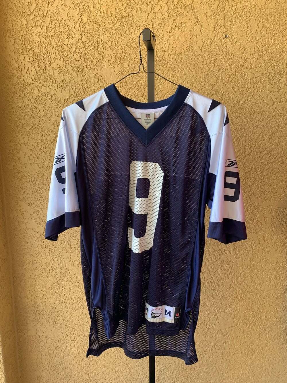 Reebok NFL Vintage Collection Dallas Cowboys Tony Romo #9 Jersey Size M